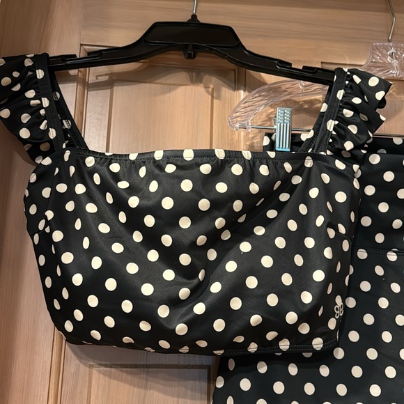 Albion Polka Dot Bathing Suit - Picture 3 of 7